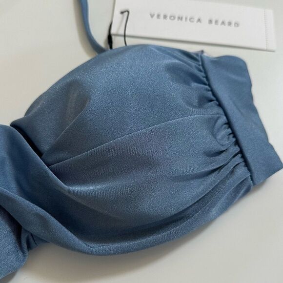 Veronica Beard Lina Twist Bandeau Top - Picture 3 of 5